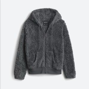 Andrew Marc Performance - Ultra Soft Fleece Hoodie (Blue) size Large